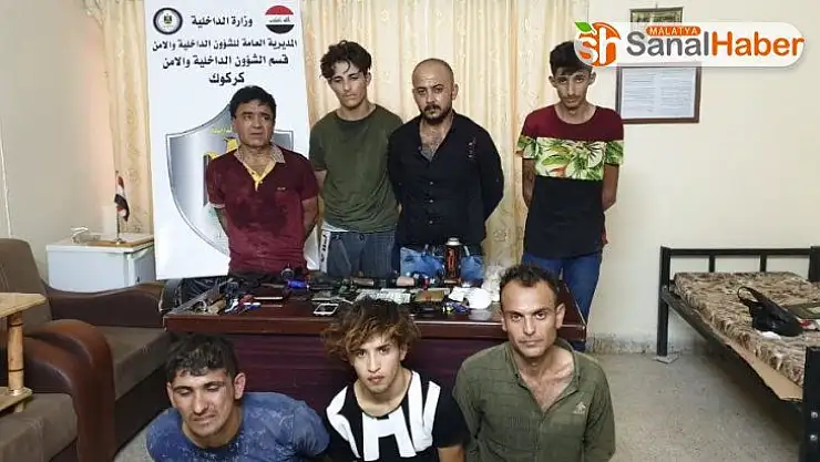 Kerkük'te uyuşturucu çetesi çökertildi