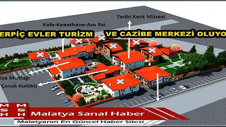 KERPİÇ EVLER TURİZM VE CAZİBE MERKEZİ OLUYOR