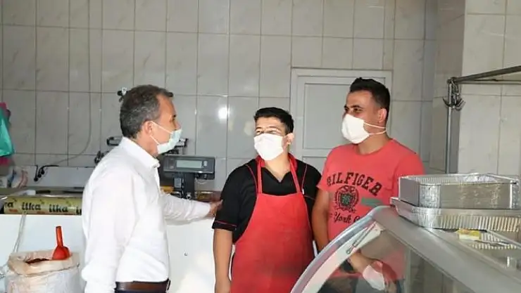 'Kılınç, esnaf ziyaretlerine devam ediyor'