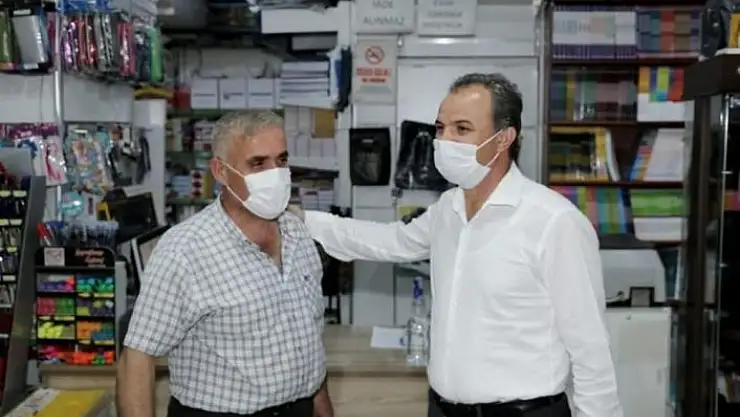 'Kılınç, Turgut Reis Mahallesi esnafını ziyaret etti'