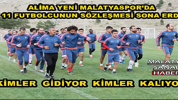 YENİ MALATYASPOR'DA KİMLER  GİDİYOR  KİMLER  KALIYOR!