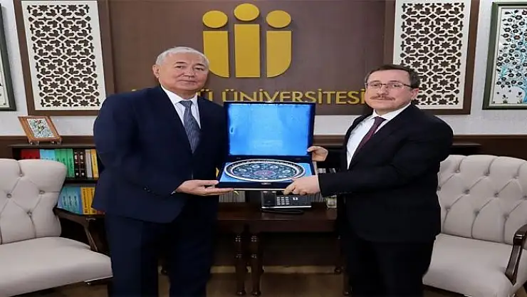 'Kırgızistan üniversiteleriyle iş birliği'