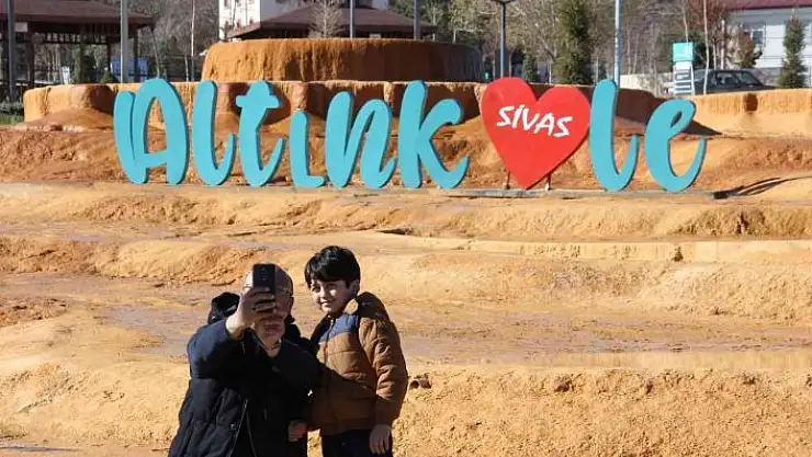 'Kışın açık havada termal su keyfi'