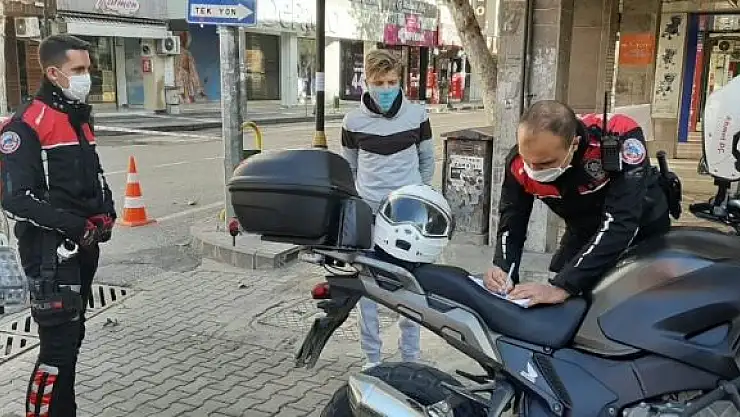 'Kısıtlamaya uymayanlara cezai işlem uyguluyor'