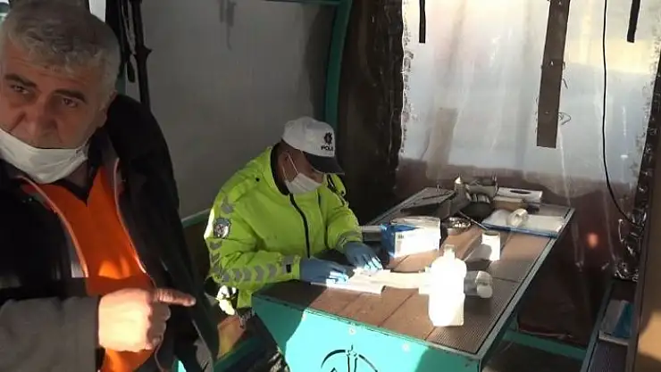 'Kısıtlamayı ihlal eden sürücüden polise ´soyguncu´ benzetmesi'