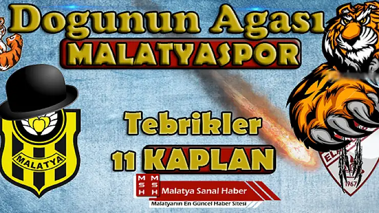 Malatyaspor Elazığa Bomba Oldu Yağdı!