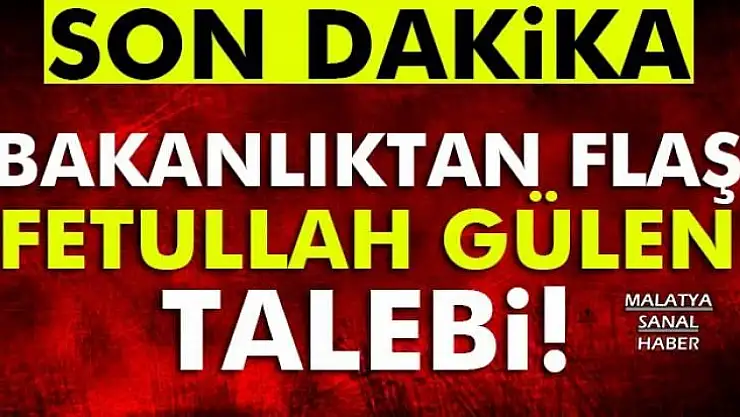 Gülen için tutuklama talebi