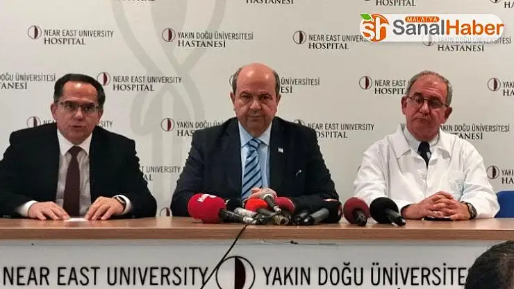 KKTC Başbakanı Tatar: ''Hastaların bakımları en iyi koşullarda devam ediyor''