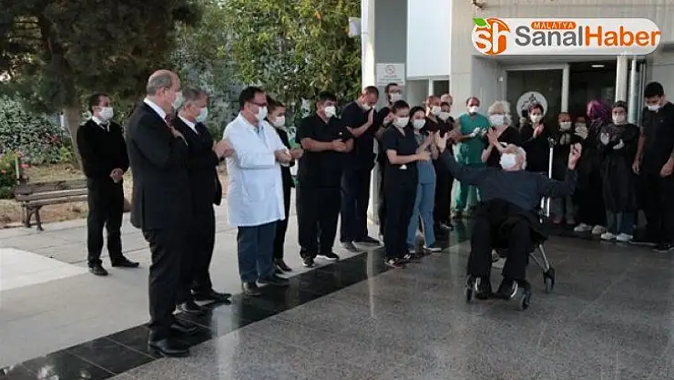 KKTC'de 83 yaşındaki son korona hastası taburcu edildi