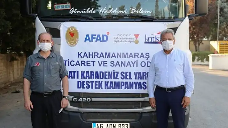 'KMTSO´dan afet bölgesine destek'