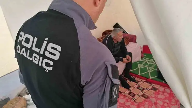 'Koah hastasının imdadına polis yetişti'