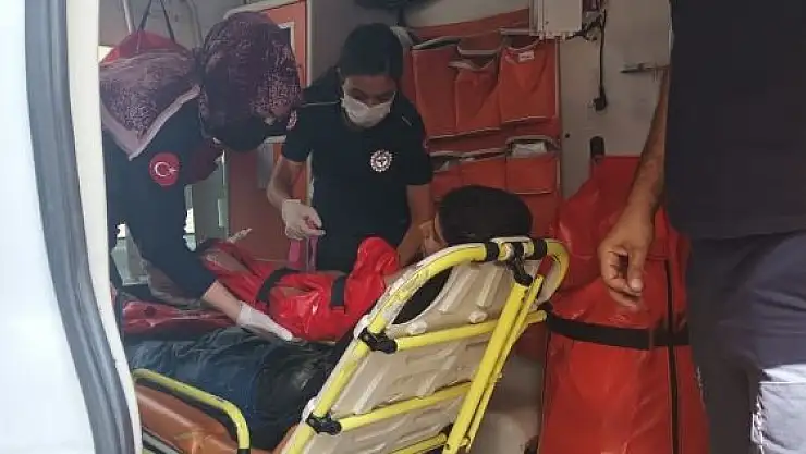 'Kolunu hamur makinesine kaptıran çocuk yaralandı'