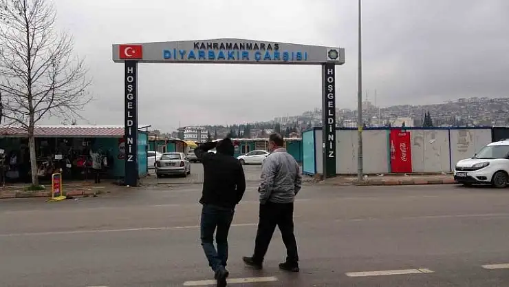 'Konteyner çarşıda esnafın faaliyeti sürüyor'