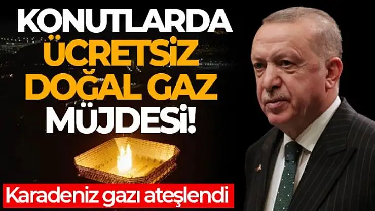 Konutlarda Ücretsiz Doğalgaz Müjdesi 