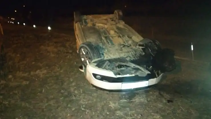 'Köpeğe çarpmamak için takla attı: 2 yaralı'