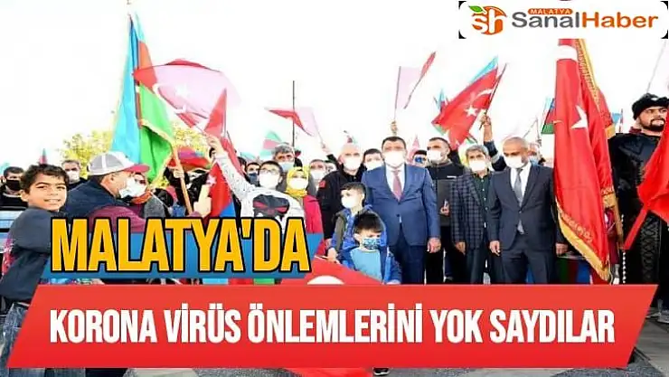 Korona Virüs önlemlerini yok saydılar