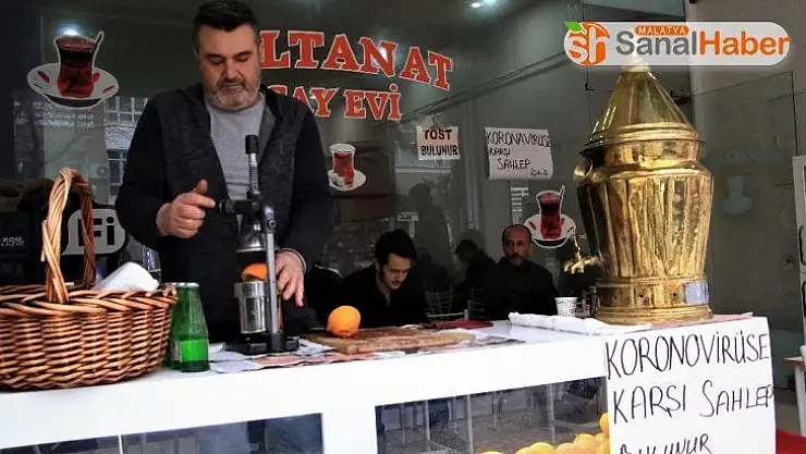 Korona virüsüne karşı 'salep'