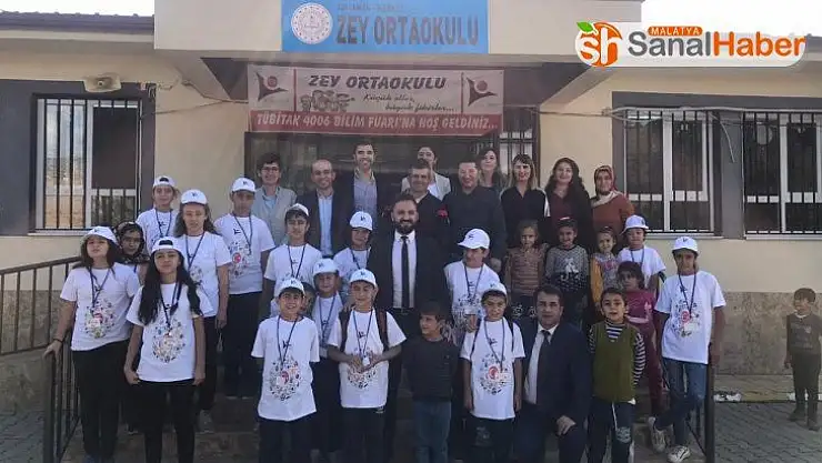 Köy okulunda bilim fuarı düzenlendi