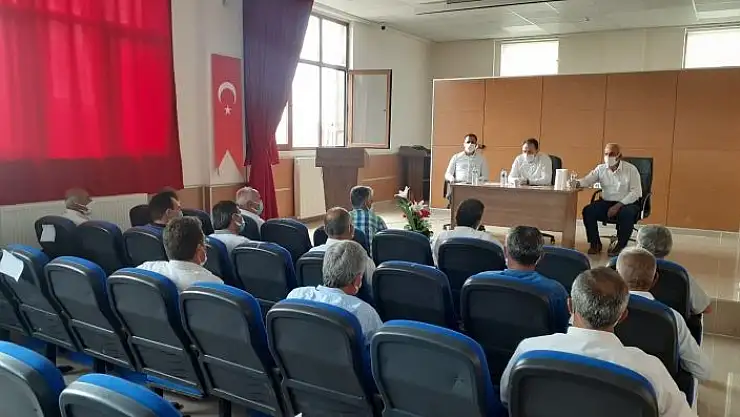 'Köylere hizmet götürme birliği toplantısı yapıldı'