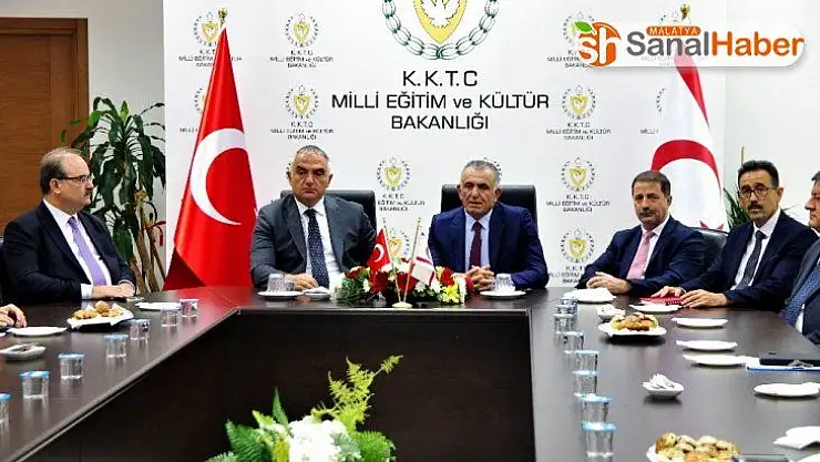 Kültür ve Turizm Bakanı Ersoy, KKTC Milli Eğitim ve Kültür Bakanlığı Çavuşoğlu ile görüştü