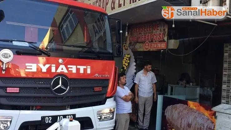 Lokantada baca yangını korkuttu