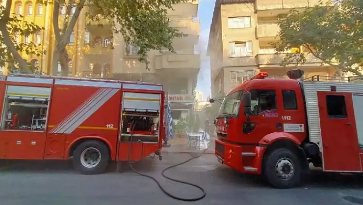 'Lokantadaki yangın korkuttu'