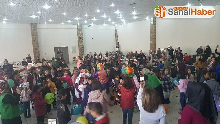 Madenli çocuklar gönüllerince eğlendi