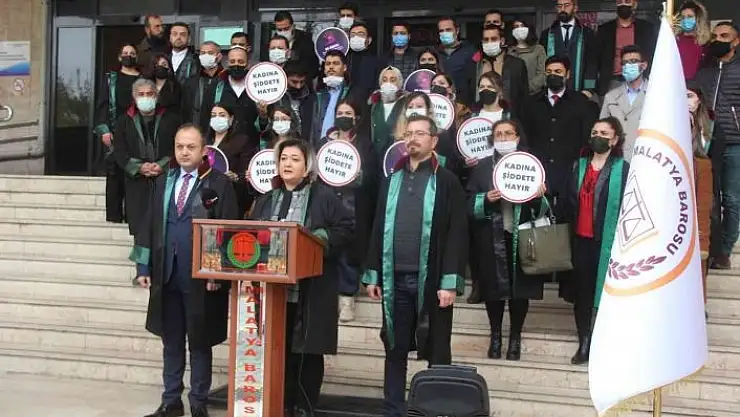 'Malatya Barosu´ndan şiddete kınama'