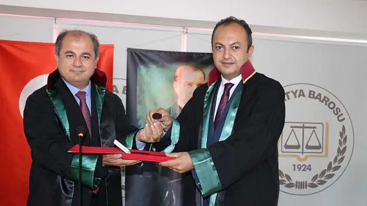 'Malatya barosunda devir teslim töreni yapıldı'