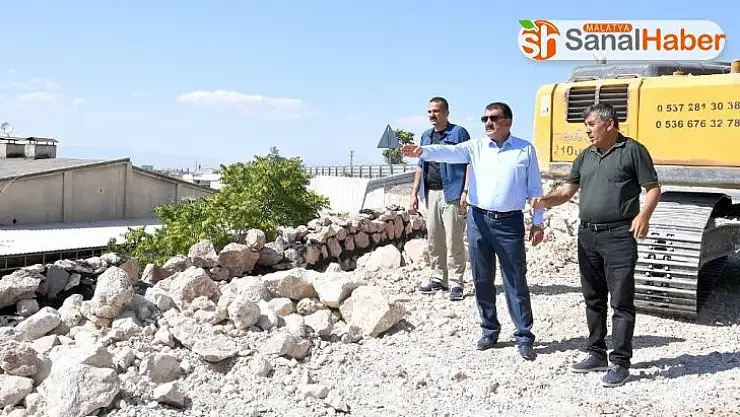 Malatya Büyükşehir, Anayurt caddesini Özsan'a bağlıyor