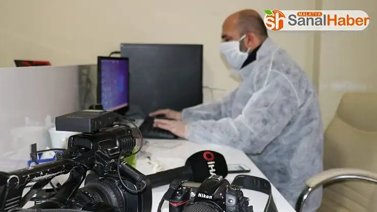 Malatya Büyükşehir Belediyesinden basına koruyucu malzemeler