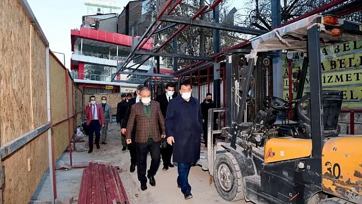 'Malatya Büyükşehir, Çilesiz otobüs durağını yeniliyor'
