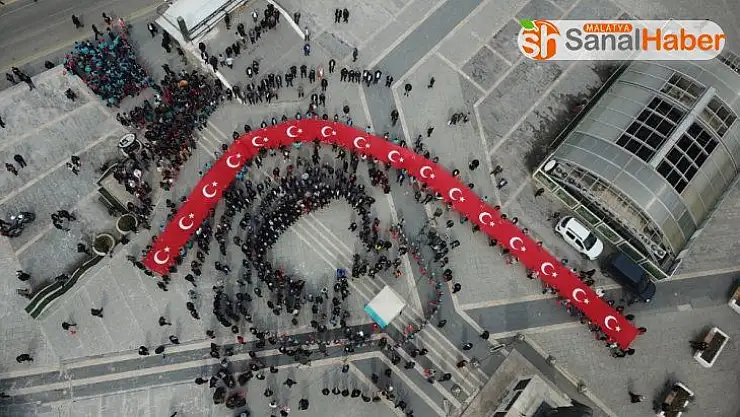 Malatya'da 'İstiklalden istikbale' yürüyüşü