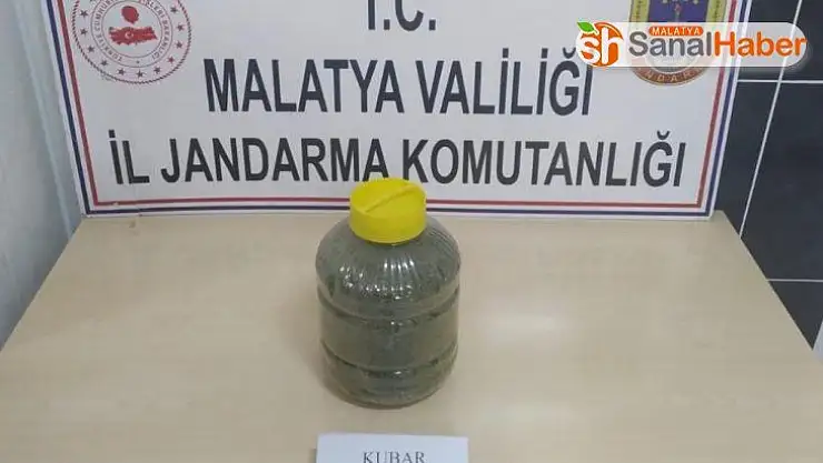 Malatya'da esrar ele geçirildi