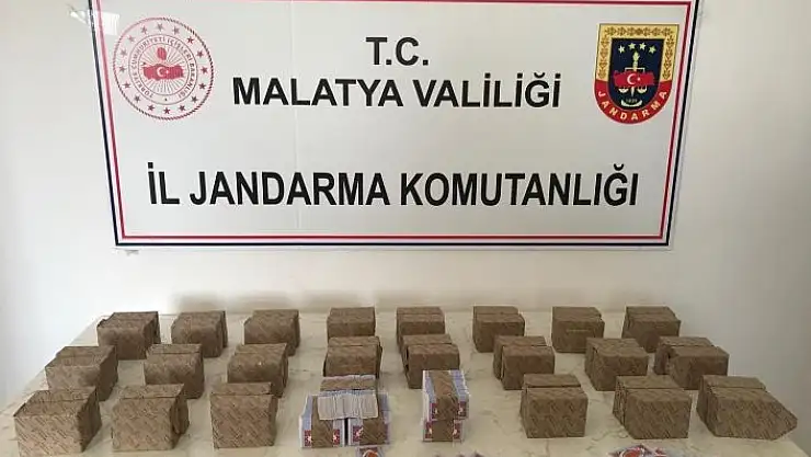 'Malatya´da 2 bin 250 deste bandrolsüz sigara kağıdı yakalandı'