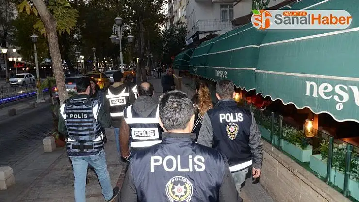 Malatya'da 788 polisle dev uygulama