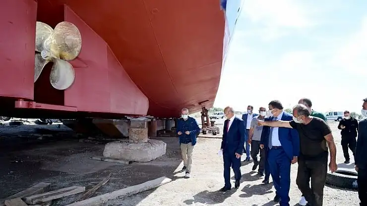 'Malatya´da Atabey İskelesindeki feribotlar bakıma alındı'