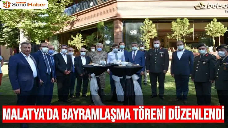 Malatya´da bayramlaşma töreni düzenlendi