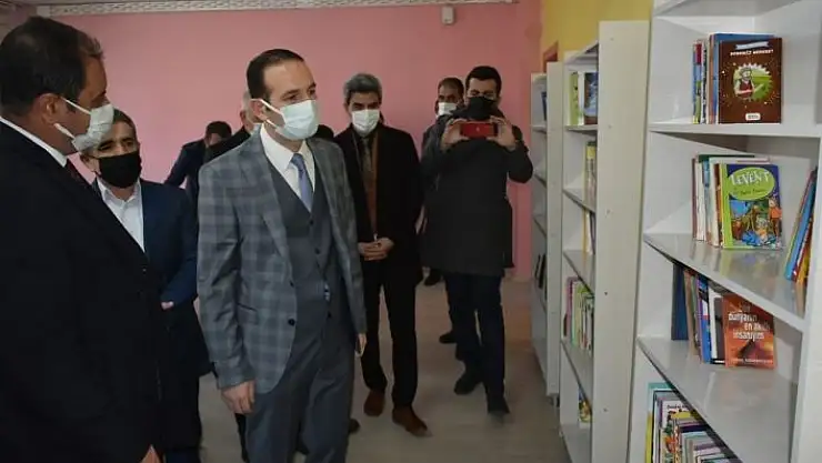 'Malatya´da bir okul daha kütüphaneye kavuştu'