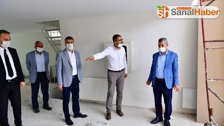 Malatya'da Çavuşoğlu Millet Kıraathanesi yapılıyor