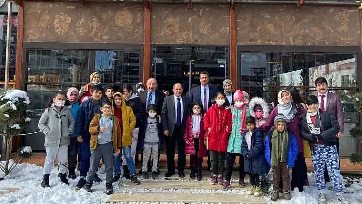 'Malatya´da dezavantajlı çocuklar kahvaltıda bir araya geldi'