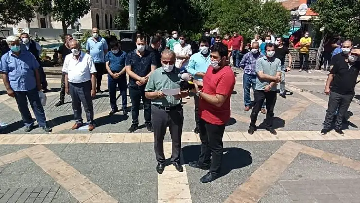 'Malatya´da düğün salonu esnafı yemek yasağına tepkili'