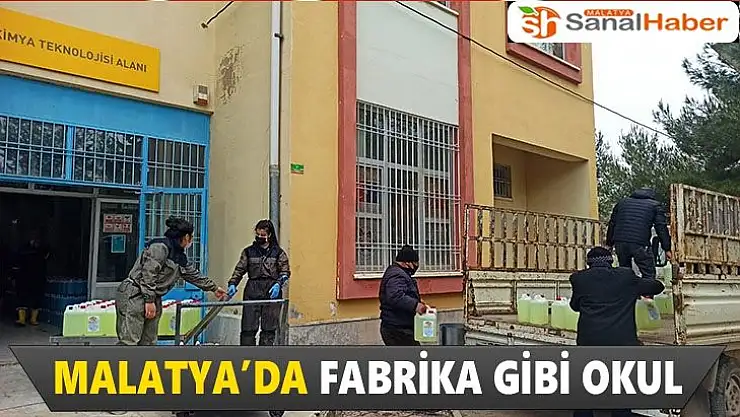 Malatya'da Fabrika gibi okul