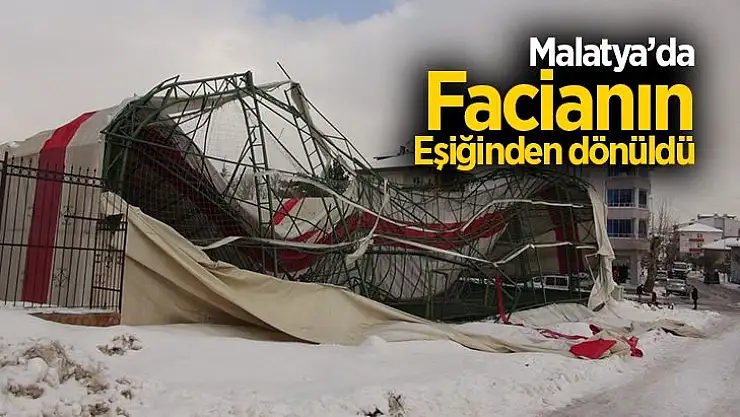 Malatya'da facianın eşiğinden dönüldü