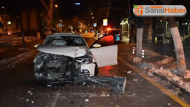 Malatya'da gizli buzlanma kazalara neden oldu