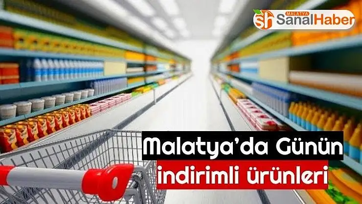 Malatya´da Günün İndirimli Ürünleri