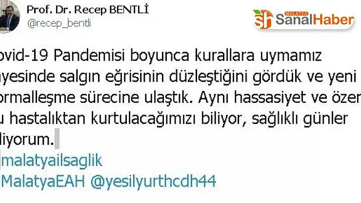 Malatya'da hastanelere Covid-19 düzenlemesi