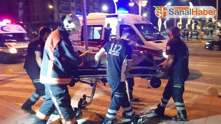 Malatya'da iki otomobil çarpıştı:4 yaralı