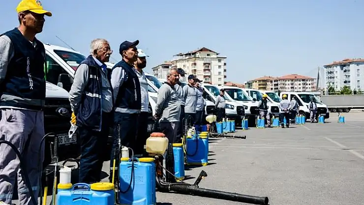 'Malatya´da ilaçlama çalışmalarına hız verildi'