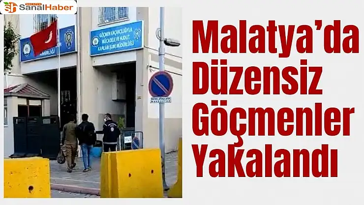 Malatya´da kamyonet kasasında düzensiz göçmenler yakalandı